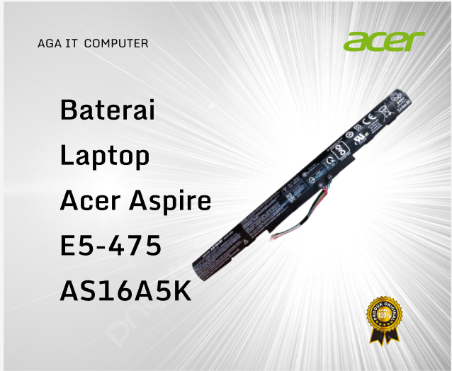 Baterai Laptop Acer Aspire E5-475 AS16A5K