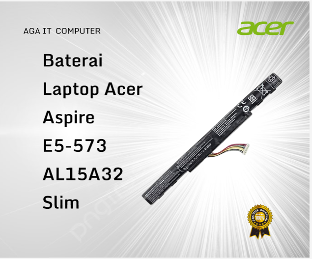 Baterai Laptop Acer Aspire E5-573 AL15A32 Slim
