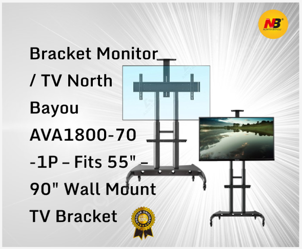 Bracket Monitor / TV North Bayou AVA1800-70-1P – Fits 55" – 90" Wall Mount TV Bracket
