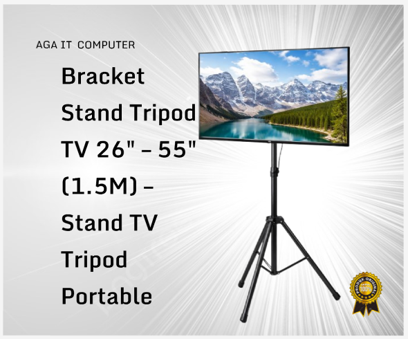 Bracket Stand Tripod TV 26" – 55" (1.5M) – Stand TV Tripod Portable