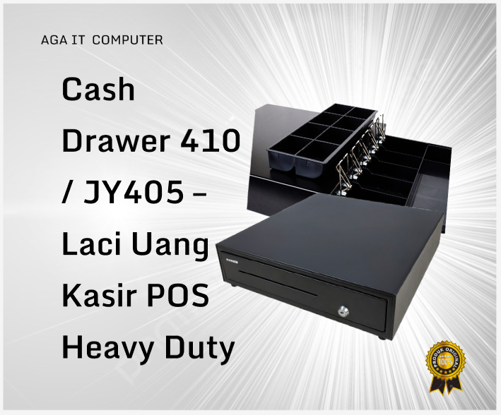 Cash Drawer 410 / JY405 – Laci Uang Kasir POS Heavy Duty