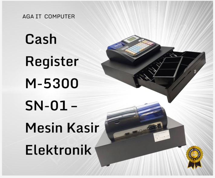 Cash Register M-5300 SN-01 – Mesin Kasir Elektronik