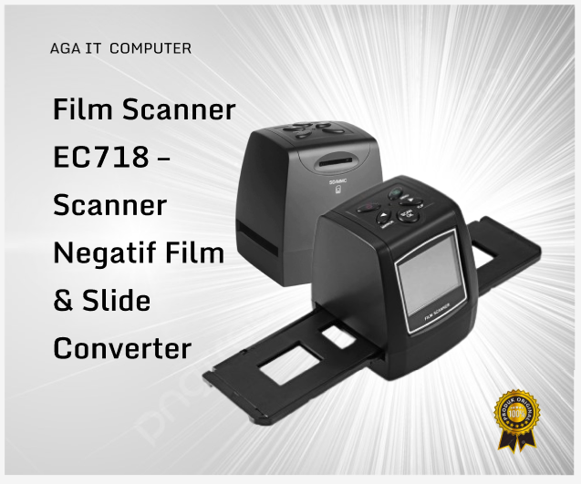 Film Scanner EC718 – Scanner Negatif Film & Slide Converter