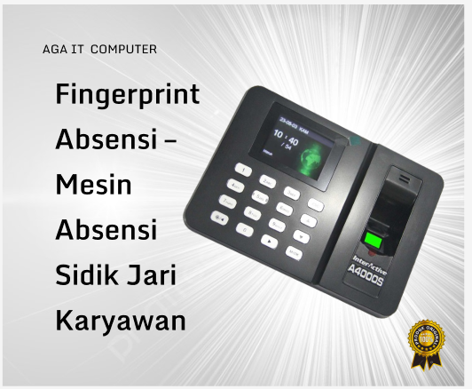 Fingerprint Absensi – Mesin Absensi Sidik Jari Karyawan