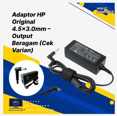 HP Adaptor Laptop Original 4.5x3.0mm Input 100-240V -50-60HZ - Output 19.5V 3.33A 65W