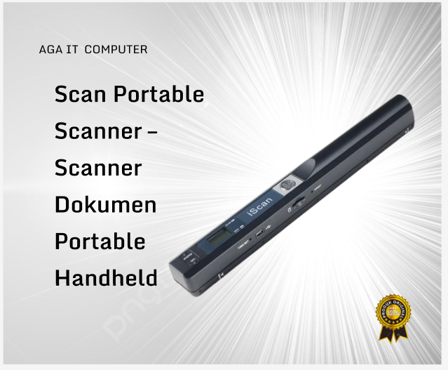IScan Portable Scanner – Scanner Dokumen Portable Handheld