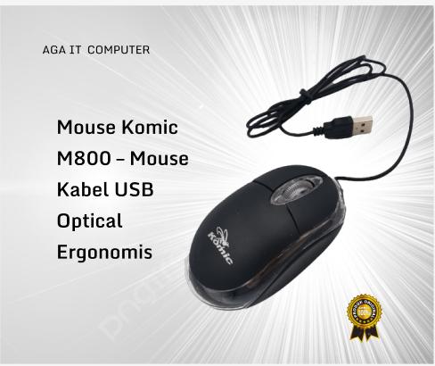 Mouse Komic M800 – Mouse Kabel USB Optical Ergonomis Computer