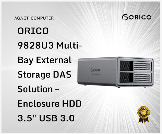ORICO 9828U3 Multi-Bay External Storage DAS Solution – Enclosure HDD 3.5" USB 3.0