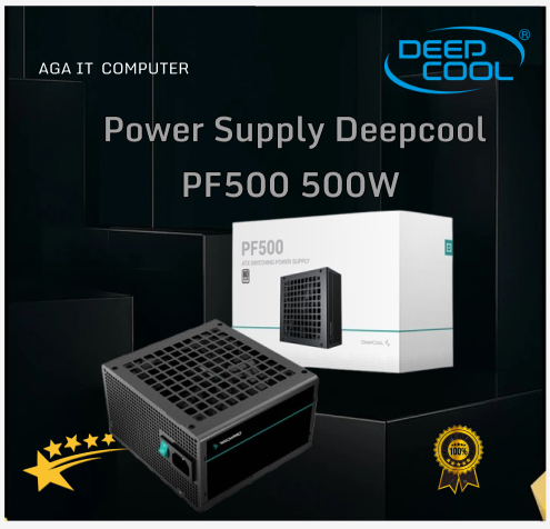 Power Supply Deepcool PF500 500W – PSU Komputer 500 Watt