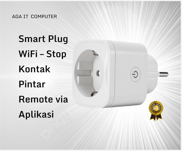Smart Plug WiFi – Stop Kontak Pintar Remote via Aplikasi