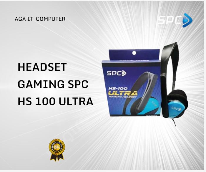 SPC Headset Gaming SPC HS 100 Ultra dengan Koneksi Stabil dan Kenyamanan Maksimal untuk Gaming Online dan Offline